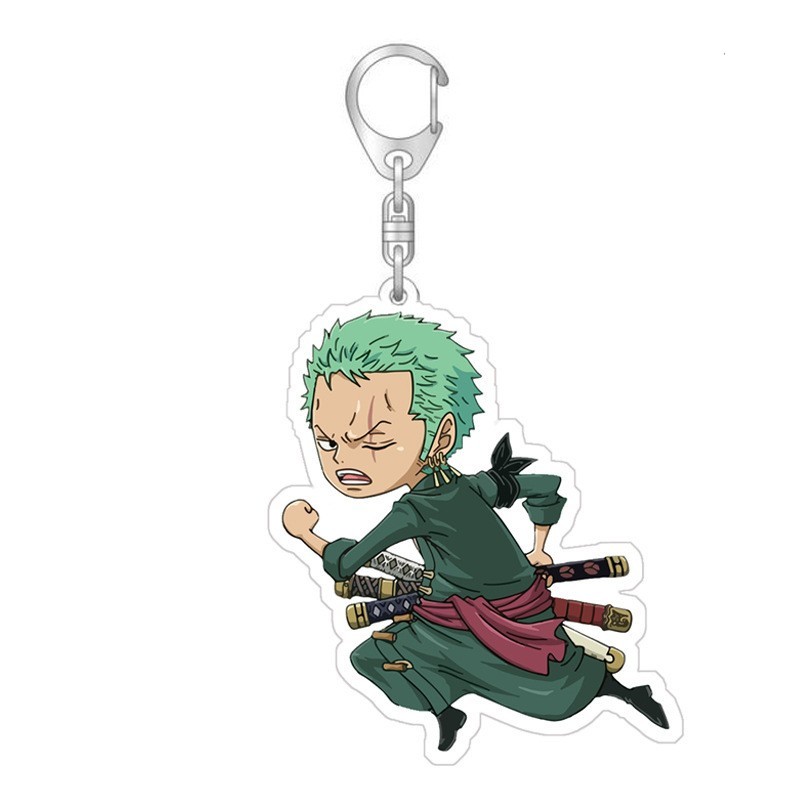 航海王 草帽路飛索隆羅香克斯周邊鑰匙扣 掛飾【單買三件起送】
