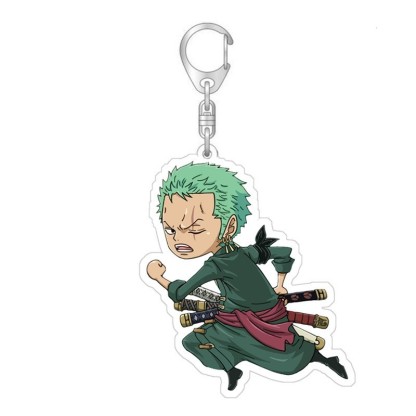 航海王 草帽路飛索隆羅香克斯周邊鑰匙扣 掛飾【單買三件起送】