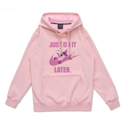 史迪仔卡通 聯名衛衣2025秋冬新款 親子情侶裝連帽衛衣