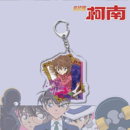 名偵探柯南周邊 灰原哀基德赤井秀一安室透世良真純亞克力鑰匙扣掛飾【單買三件起送】