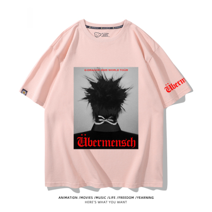 GD權志龍 2025新款親子情侶男女同款 T恤