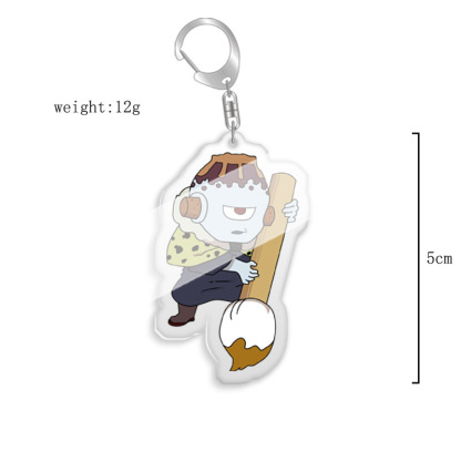 鑰匙扣咒術迴戰伏黑惠五條悟虎杖野薔薇熊貓雙面亞克力掛飾【單買三件起送】