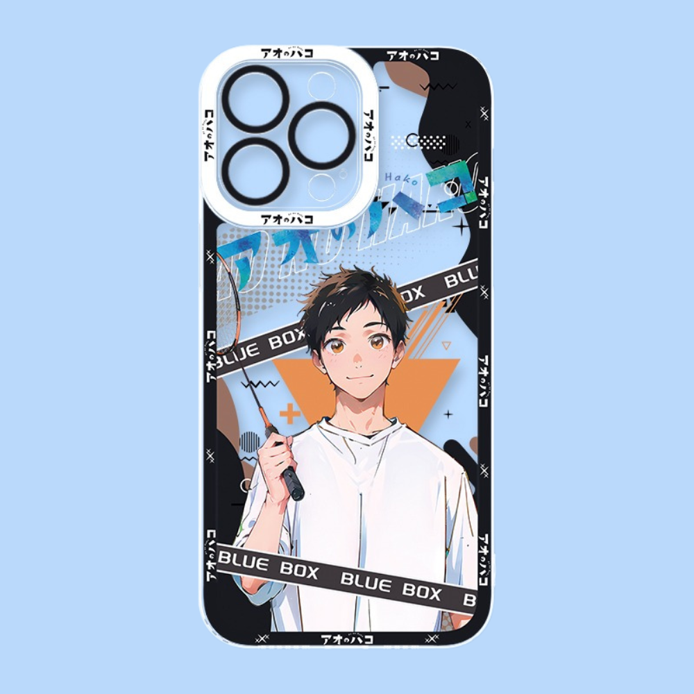 藍箱天使眼透明防摔軟殼