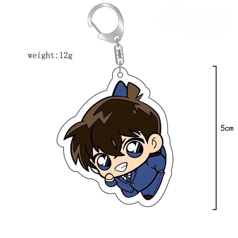 名偵探柯南灰原哀小蘭安室透基德亞力克鑰匙扣小立牌周邊掛飾【單買三件起送】