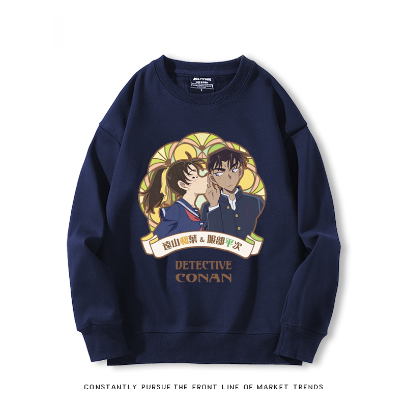 名偵探柯南 聯名2024親子情侶裝 圓領長袖