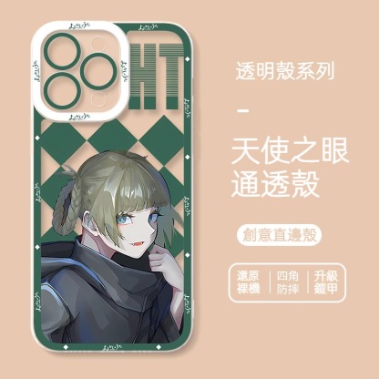 蘋果 系列徹夜之歌天使眼透明防摔軟殼