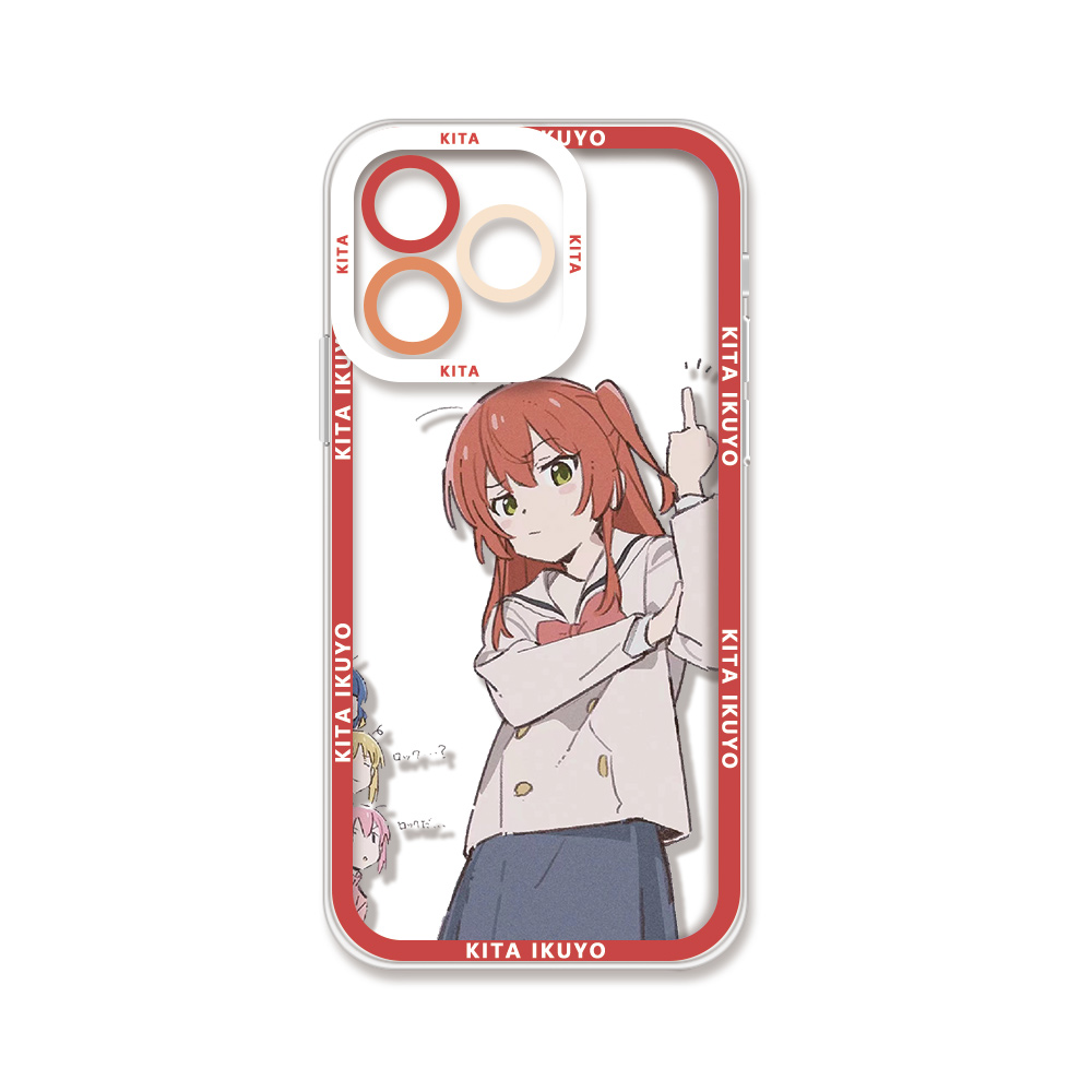 蘋果 系列孤獨搖滾天使眼透明防摔軟殼