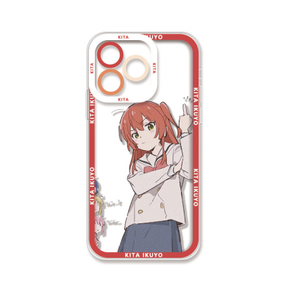 蘋果 系列孤獨搖滾天使眼透明防摔軟殼