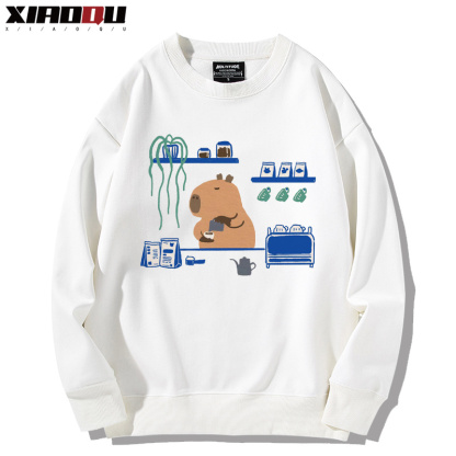 卡皮巴拉 2024親子情侶裝 圓領長袖