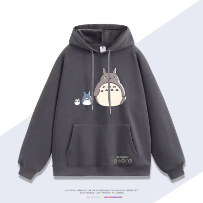 龍貓 聯名衛衣2025秋冬新款 親子情侶裝連帽衛衣