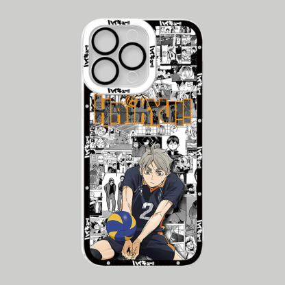 排球少年天使眼透明防摔軟殼