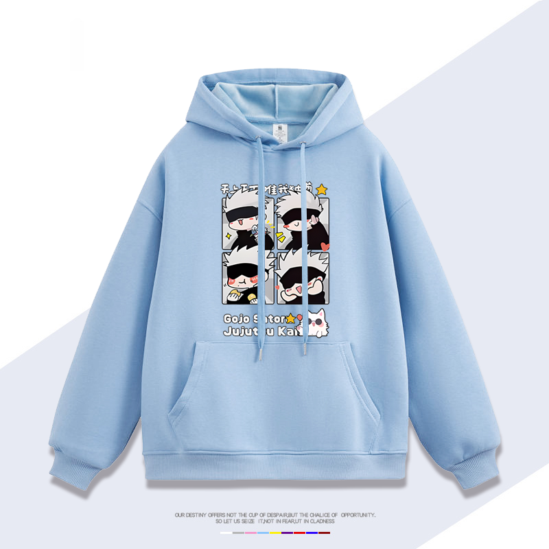 咒術回戰五條悟 2025秋冬新款親子情侶裝連帽衛衣