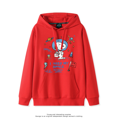 史努比 聯名衛衣2025秋冬新款親子情侶裝連帽衛衣