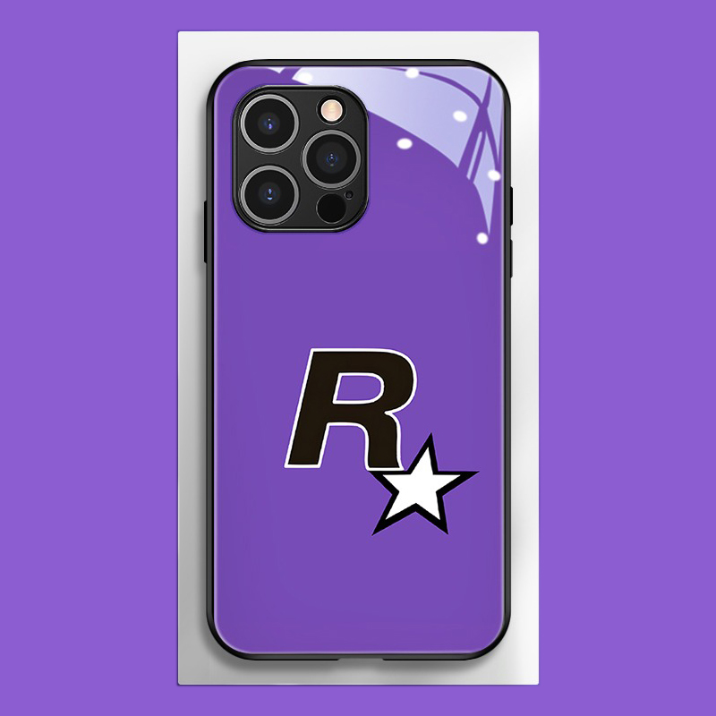 r星潮牌新款高清全包防摔玻璃殼