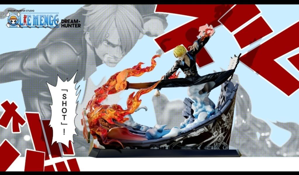 【預購】獵夢工作室《海賊王》死鬥系列 002-羅羅諾亞·索隆 003-香吉士