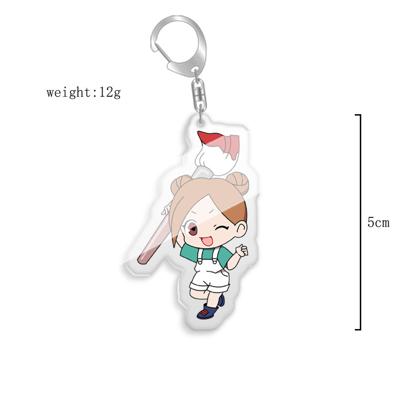 鑰匙扣咒術迴戰伏黑惠五條悟虎杖野薔薇熊貓雙面亞克力掛飾【單買三件起送】