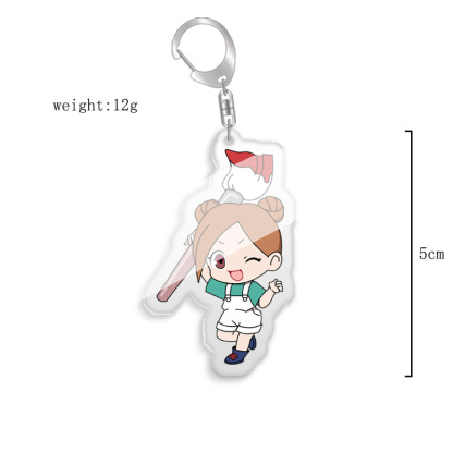 鑰匙扣咒術迴戰伏黑惠五條悟虎杖野薔薇熊貓雙面亞克力掛飾【單買三件起送】