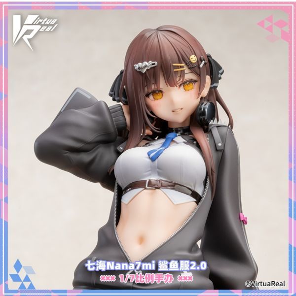 【預購】正版授權 Virtuareal 七海Nana7mi鯊魚服2.0
