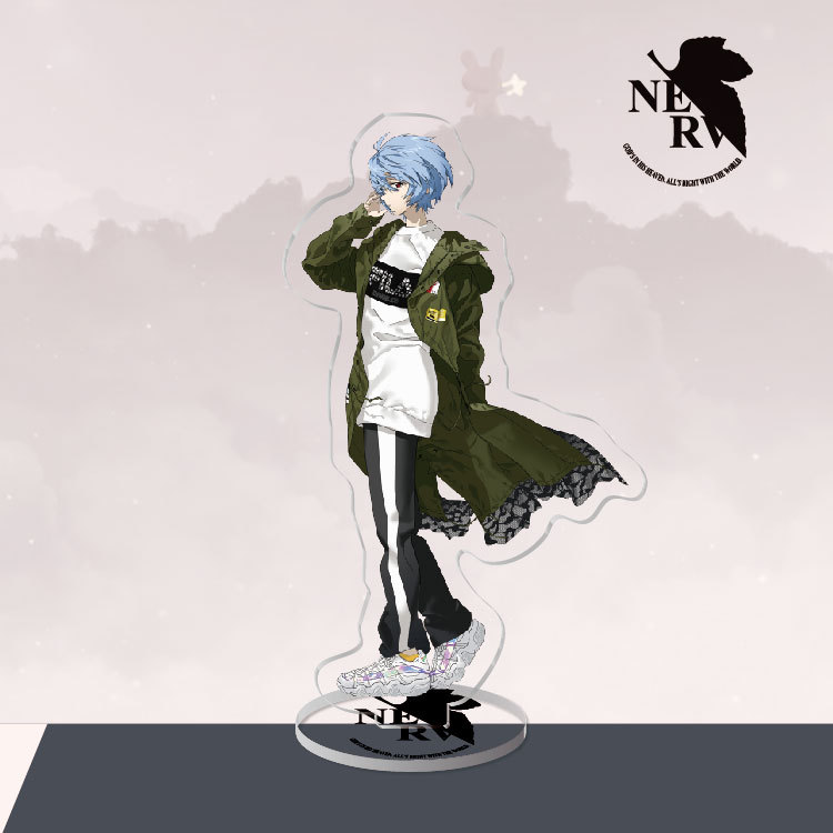 福音EVA綾波麗立牌動漫周邊亞克力鑰匙扣明日香真希波碇真嗣渚薰掛飾【單買三件起送】