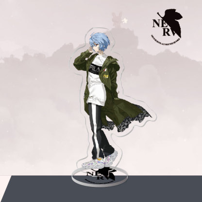 福音EVA綾波麗立牌動漫周邊亞克力鑰匙扣明日香真希波碇真嗣渚薰掛飾【單買三件起送】