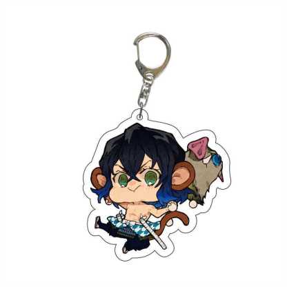 鬼滅之刃鑰匙扣亞克力動漫甘露寺蜜璃時透無一郎蟲柱卡通周邊掛飾【單買三件起送】