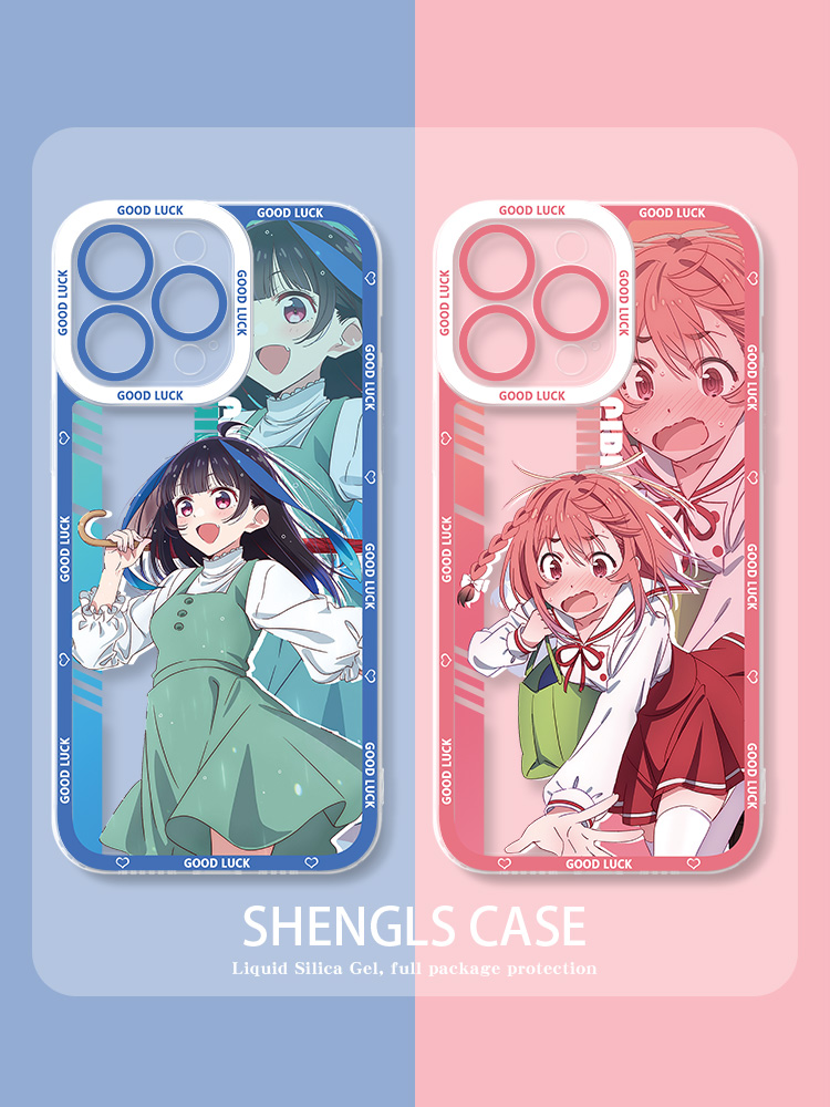 蘋果 系列租借女友天使眼透明防摔手機殼