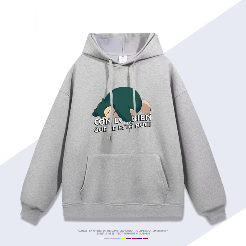 寶可夢新款 2025秋冬新款 親子情侶男女連帽衛衣