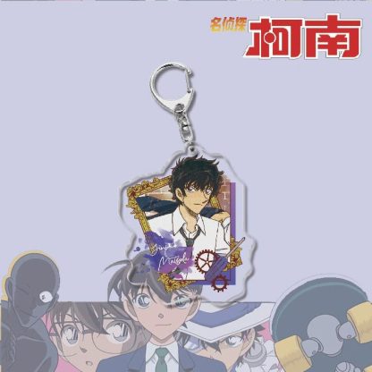 名偵探柯南周邊 灰原哀基德赤井秀一安室透世良真純亞克力鑰匙扣掛飾【單買三件起送】