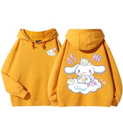 三麗鷗大耳朵狗聯名衛衣2025秋冬新款親子情侶裝連帽衛衣