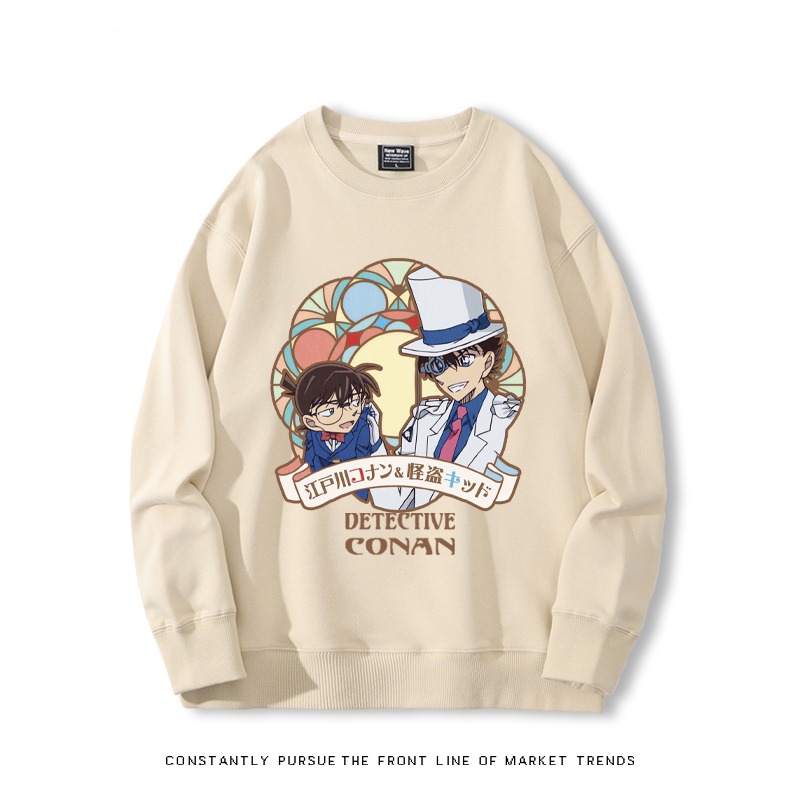 名偵探柯南 聯名2024親子情侶裝 圓領長袖
