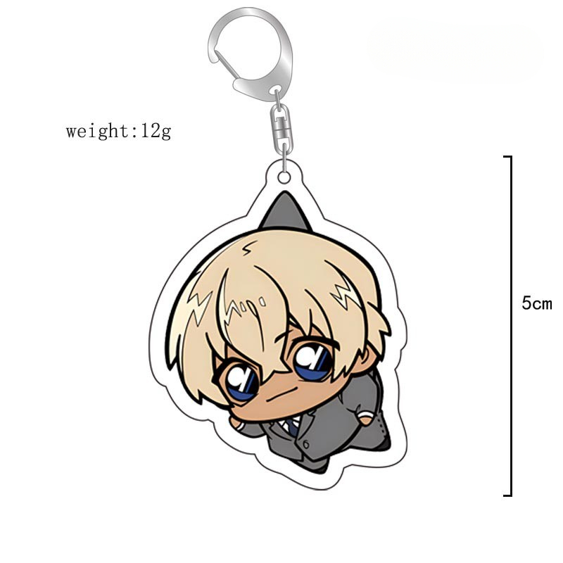 名偵探柯南灰原哀小蘭安室透基德亞力克鑰匙扣小立牌周邊掛飾【單買三件起送】