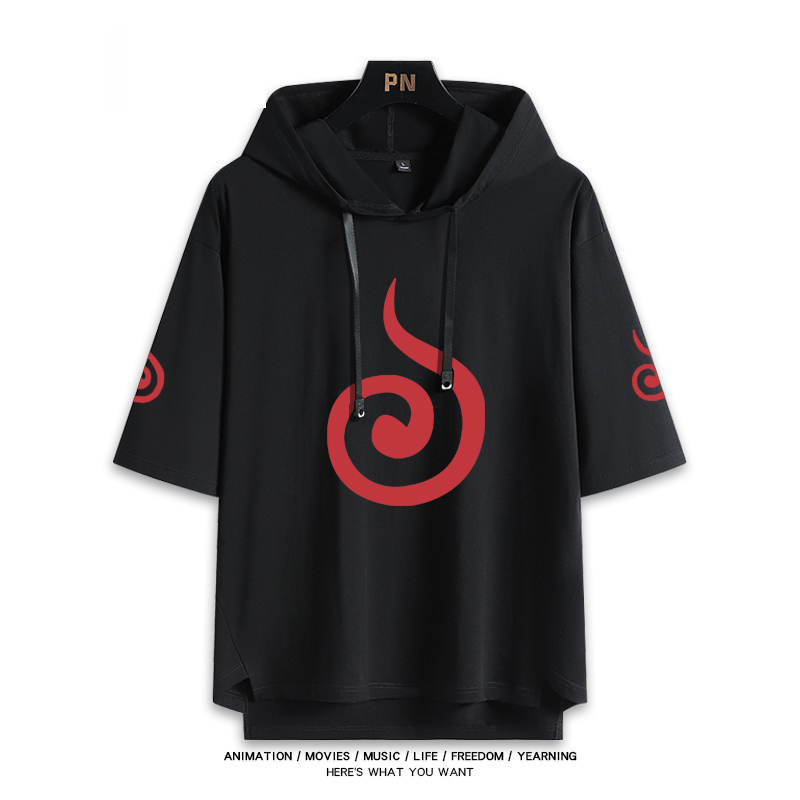 火影忍者 連帽短袖T恤