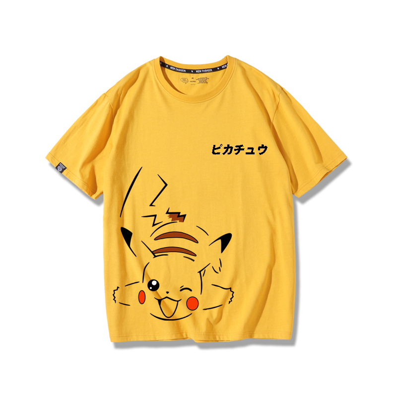 寶可夢 2024親子情侶男女同款 純棉T恤