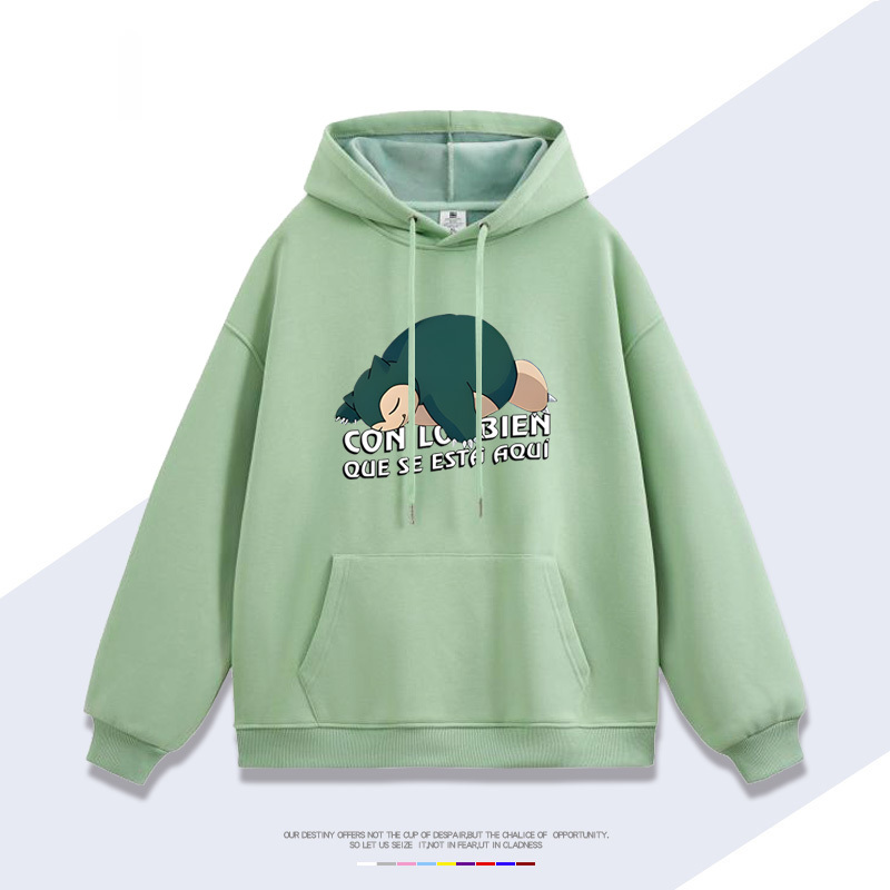 寶可夢新款 2025秋冬新款 親子情侶男女連帽衛衣