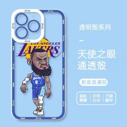 NBA 貓眼透明防摔軟殼