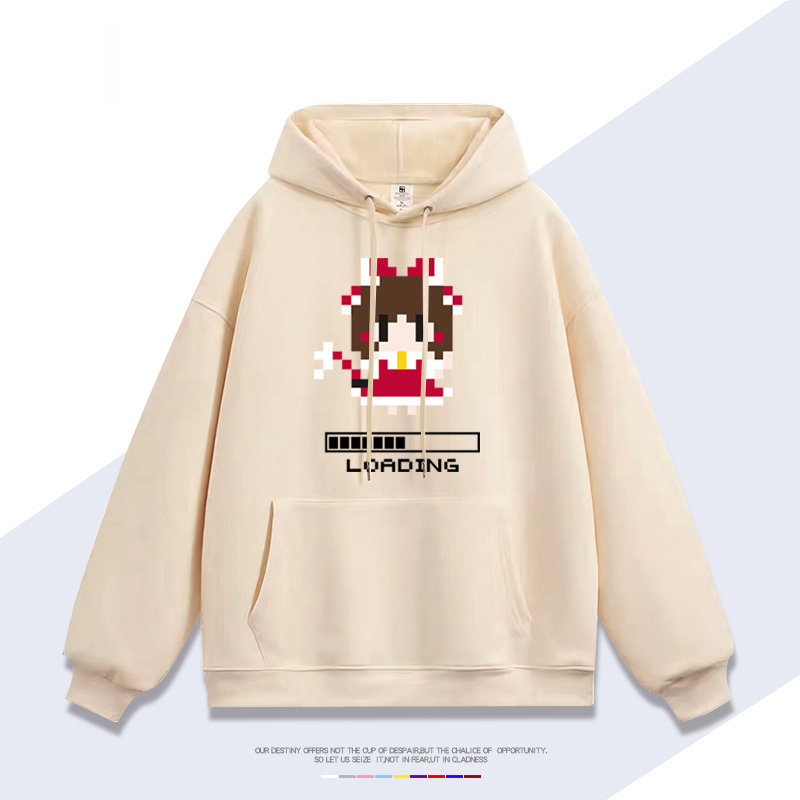 東方Project 聯名衛衣2025秋冬新款親子情侶裝連帽衛衣