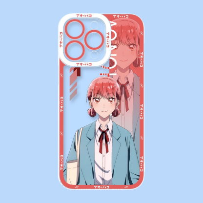 藍箱天使眼透明防摔軟殼