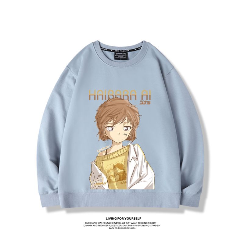 名偵探柯南2024親子情侶裝 圓領長袖