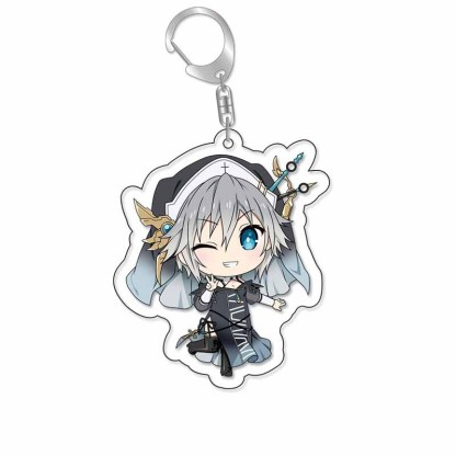 約會大作戰時崎狂三五河琴裏夜刀神天香四糸乃二亞亞力克鑰匙扣 掛飾【單買三件起送】