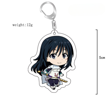關於我轉生成爲史萊姆那件事萌王利姆露朱菜紫苑靜米莉姆鑰匙扣掛飾【單買三件起送】