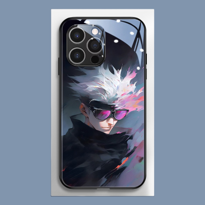 五條悟新款高清全包防摔玻璃殼