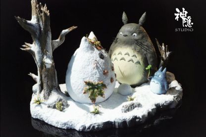 【預購】神隱工作室 遇見系列龍貓 雪地中的嬉戲