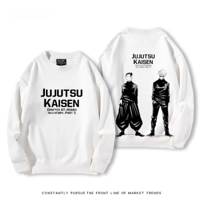 【預售2.25號發貨】鏈鋸人聯名衛衣2024秋冬新款親子情侶裝薄絨款連帽衛衣