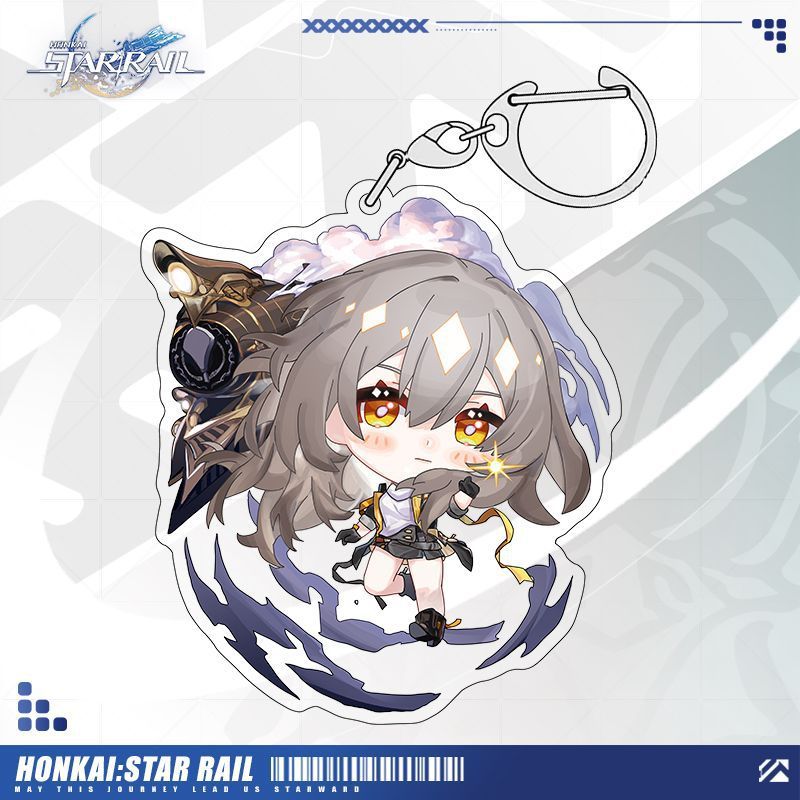 崩壞星穹鐵道愛莉希雅彥卿希露瓦景元白露姬子亞克力鑰匙扣掛飾【單買三件起送】