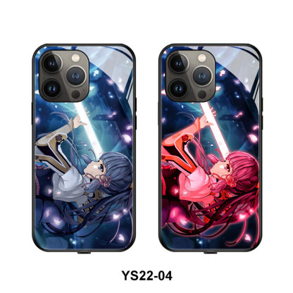 蘋果 系列動漫來電閃智能發光手機殼