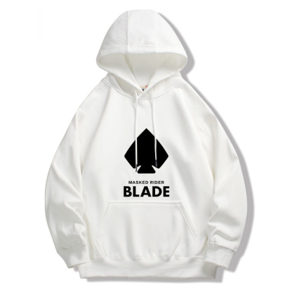 假面騎士 衛衣2024秋冬新款親子情侶裝薄絨款連帽衛衣