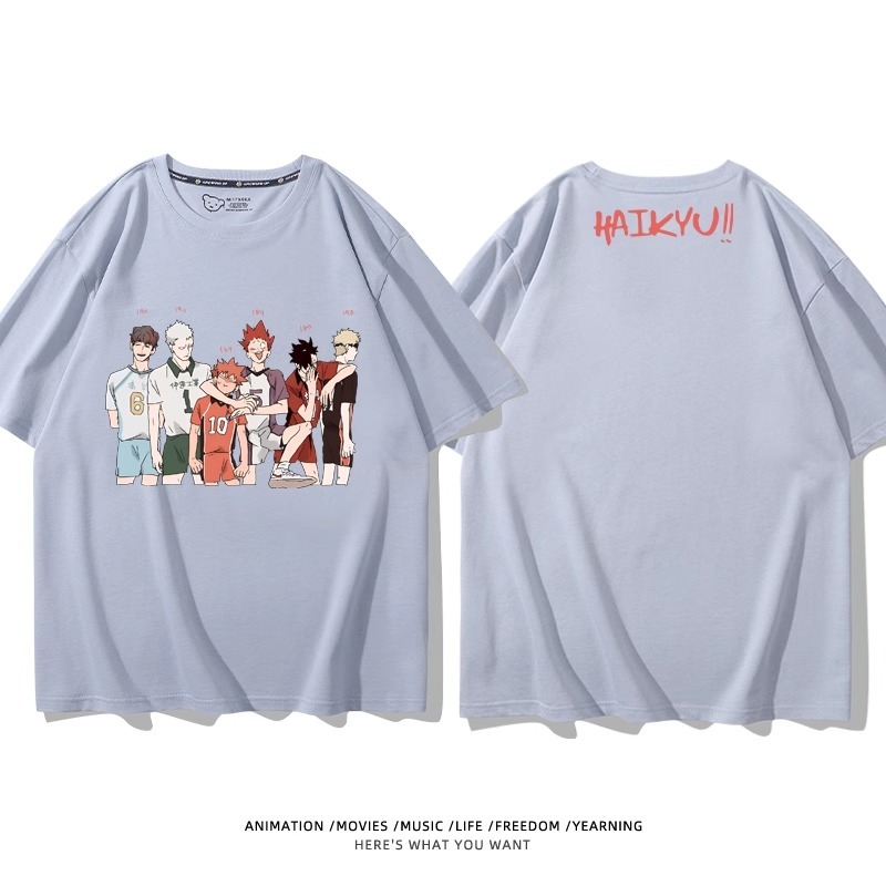 排球少年 2024親子情侶男女同款 純棉T恤