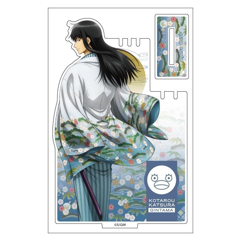 銀魂阪田銀時神樂新八定春神威十四沖田總悟桂伊麗莎白立牌鑰匙扣掛飾【單買三件起送】