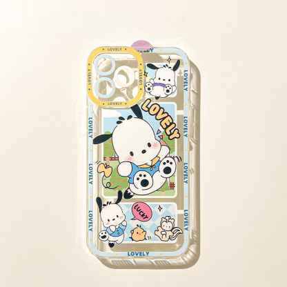 蘋果 系列三麗鷗天使眼透明防摔軟殼