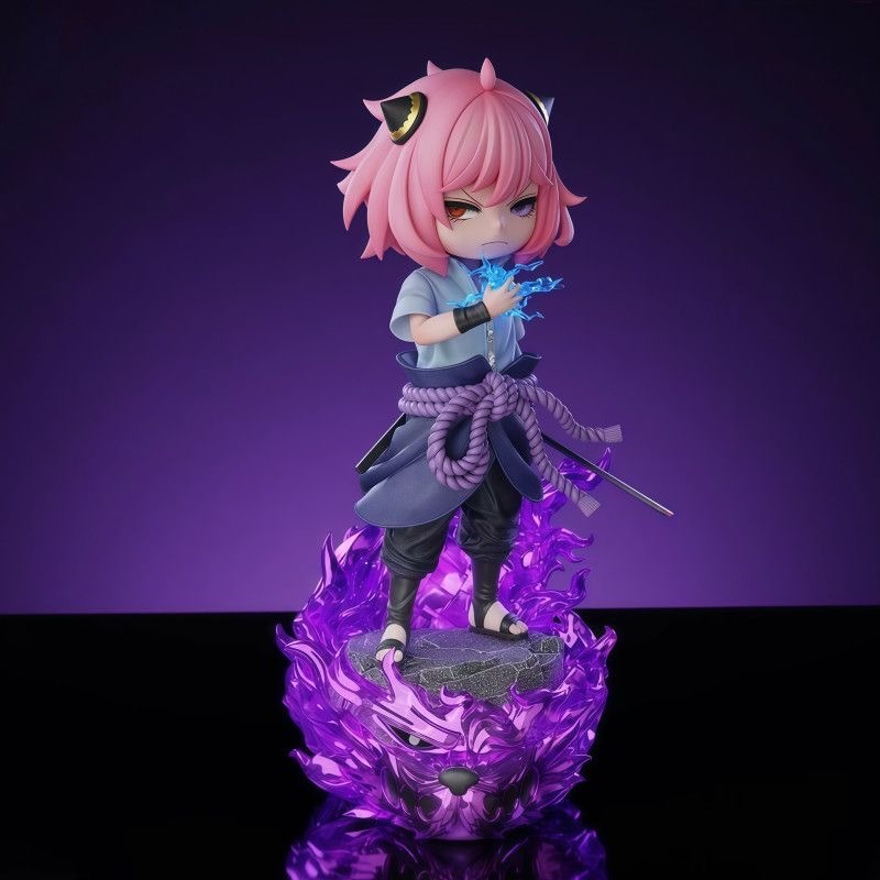 ZH 整活 輪回女孩 佐助安妮亞 雙頭雕 